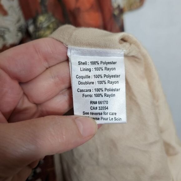 Hemant & Nandita For Anthropologie Zeri Floral Tiered Peasant Dress 0 - Picture 6 of 13